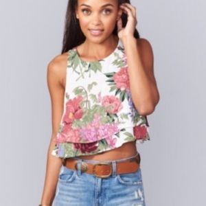 Show me your Mumu King Crop top Duchess floral